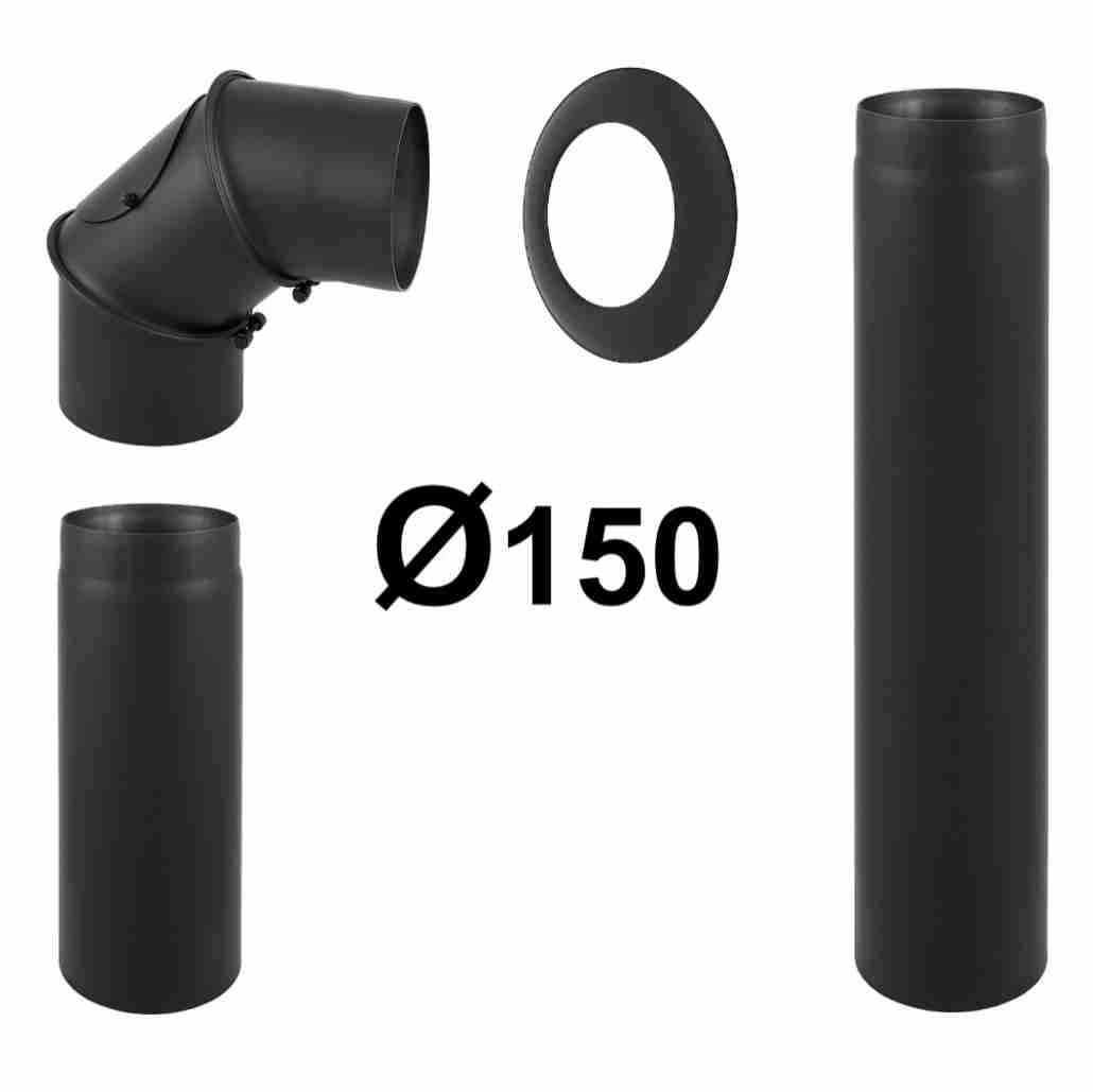 Burlane fi 150 Pachet burlane fi150 racordare cos fum