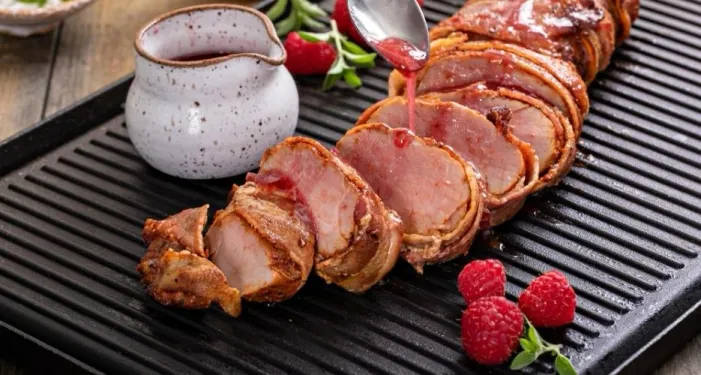 Muschiulet de porc la gratar