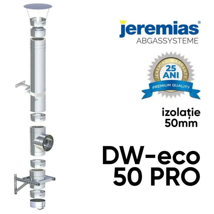 Cos de fum inox DW-ECO 50 PRO