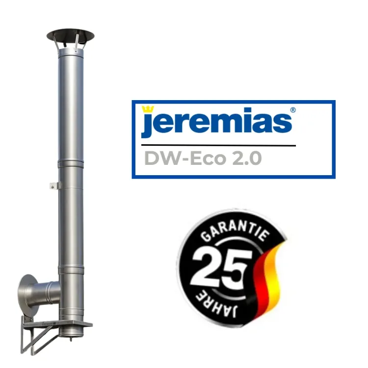 Sisteme complete cos fum inox Jeremias DW-Eco 2.0