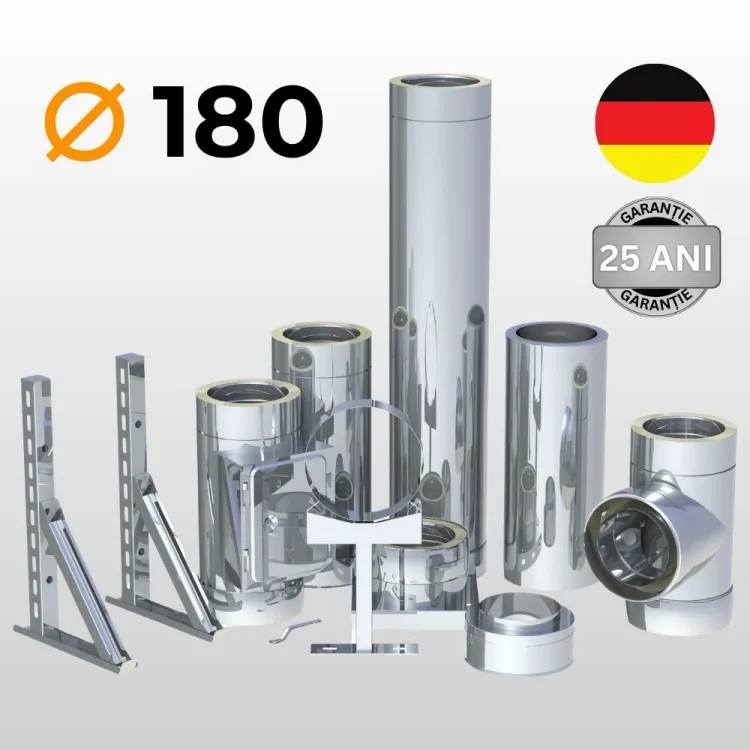 Burlane inox izolate FI 180