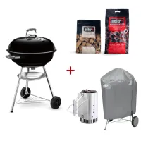 Pro Pack Weber - Gratar carbuni Compact Kettle 57 cm 