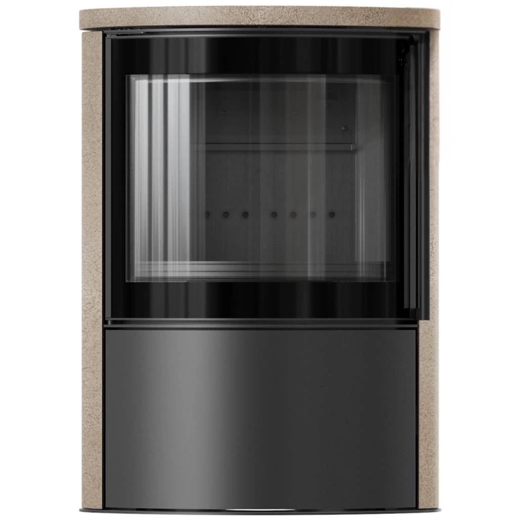 Soba Bjorn 7kW ceramica Gold Satin cu capac ceramic - samota neagra (1).jpg