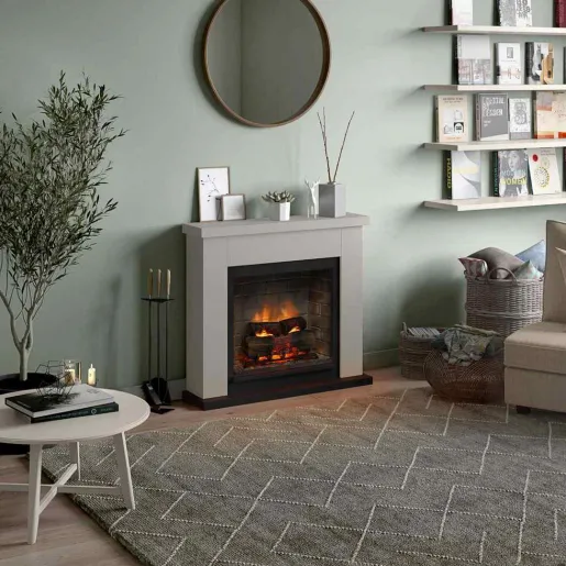 Frode Light Beige semineu electric PowerFlame 2