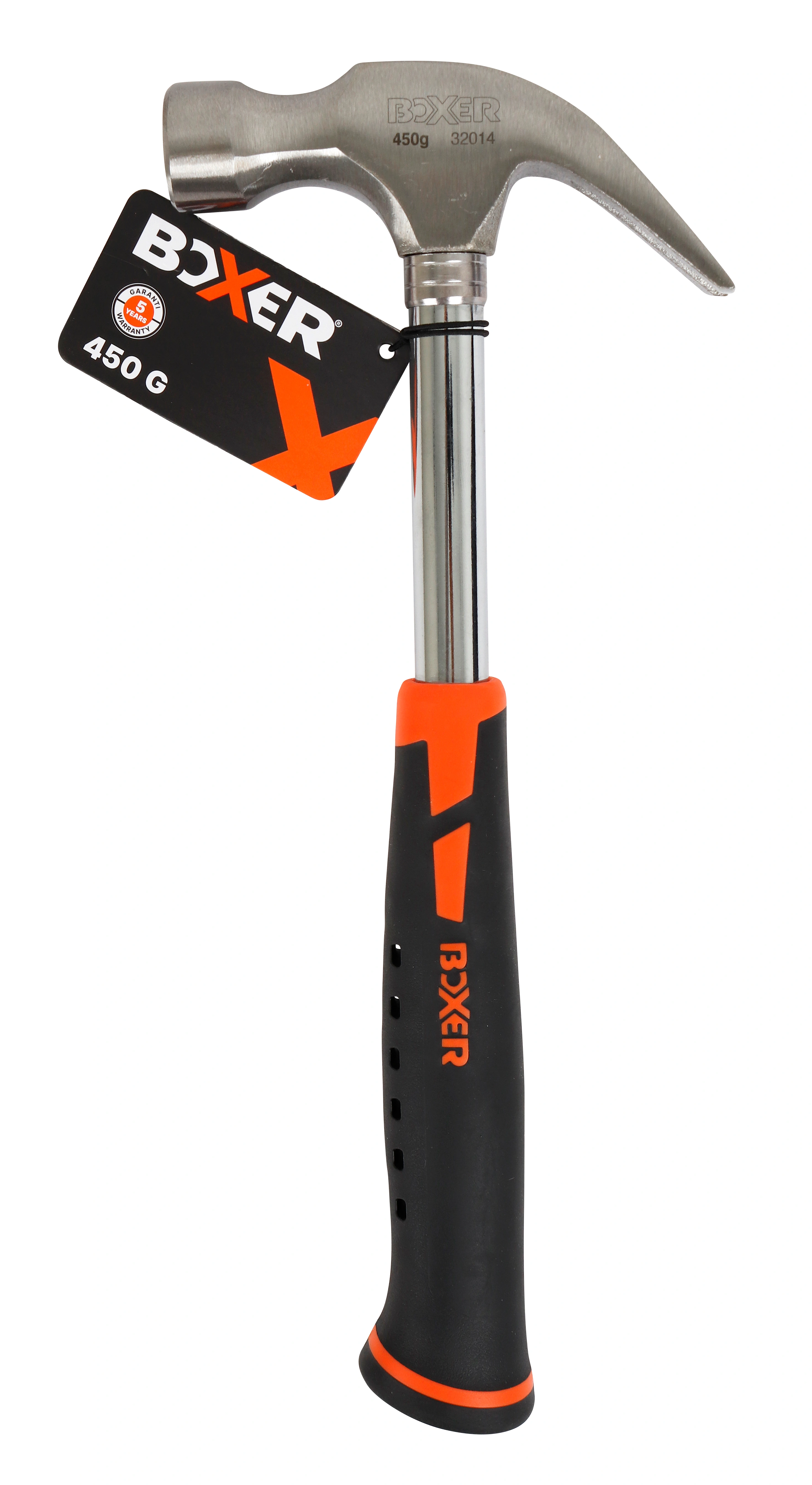 Ciocan dulgher BoxerÂ®, maner fibra de sticla, 450 gr