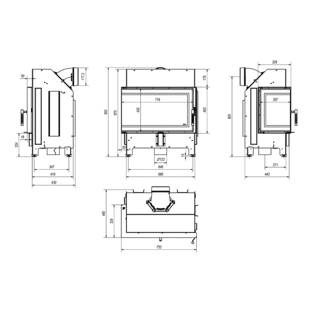 Focar Z-ECO 9.9 kW - Sticla stanga (4).jpg