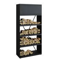 Stocator lemne OFYR negru 100