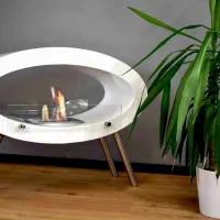Molde Semineu decorativ bioetanol