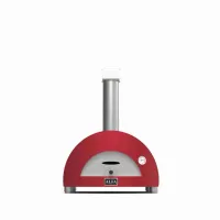 Cuptor pe lemne 1 Pizza Moderno - Rosu