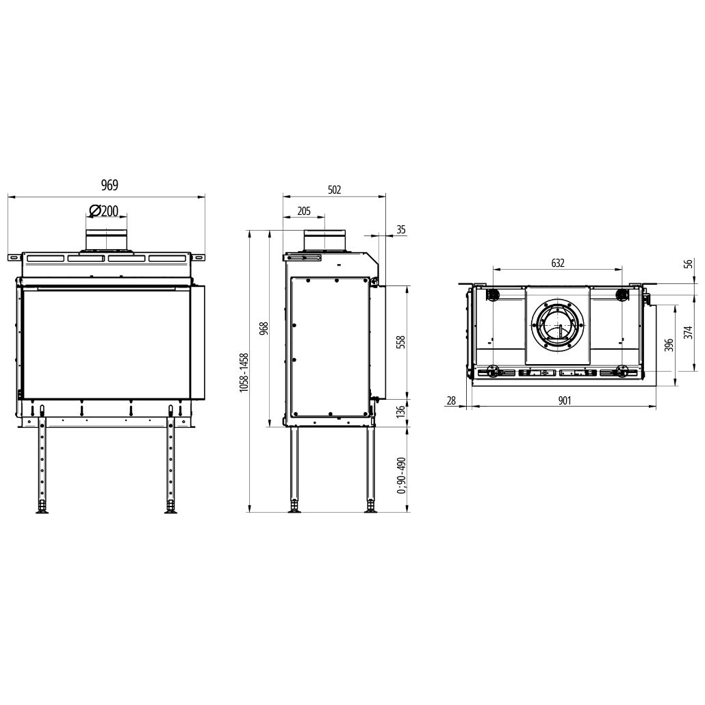Focar pe gaz ECKA G-82R  (3).jpg