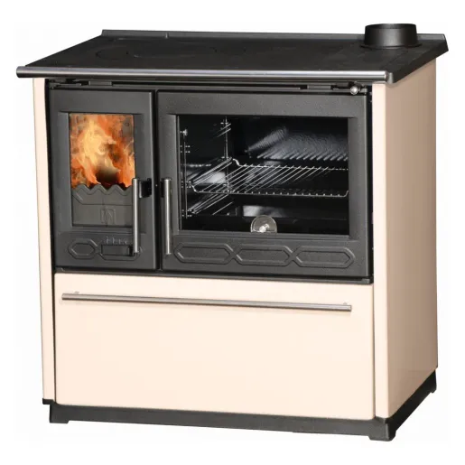 Soba de gatit PLAMEN 850 Crem - 8kW - racord dreapta