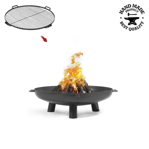 Pachet Vatra BALI 60 cm cu grilaj otel