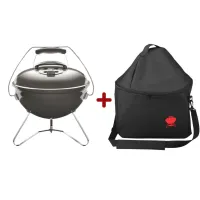 Starter Pack Weber - Gratar carbuni Smokey Joe Premium - Gri