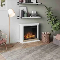 Hagen Pure White semineu electric alb