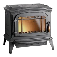 Soba fonta Bradford 9-13.5kW - Negru