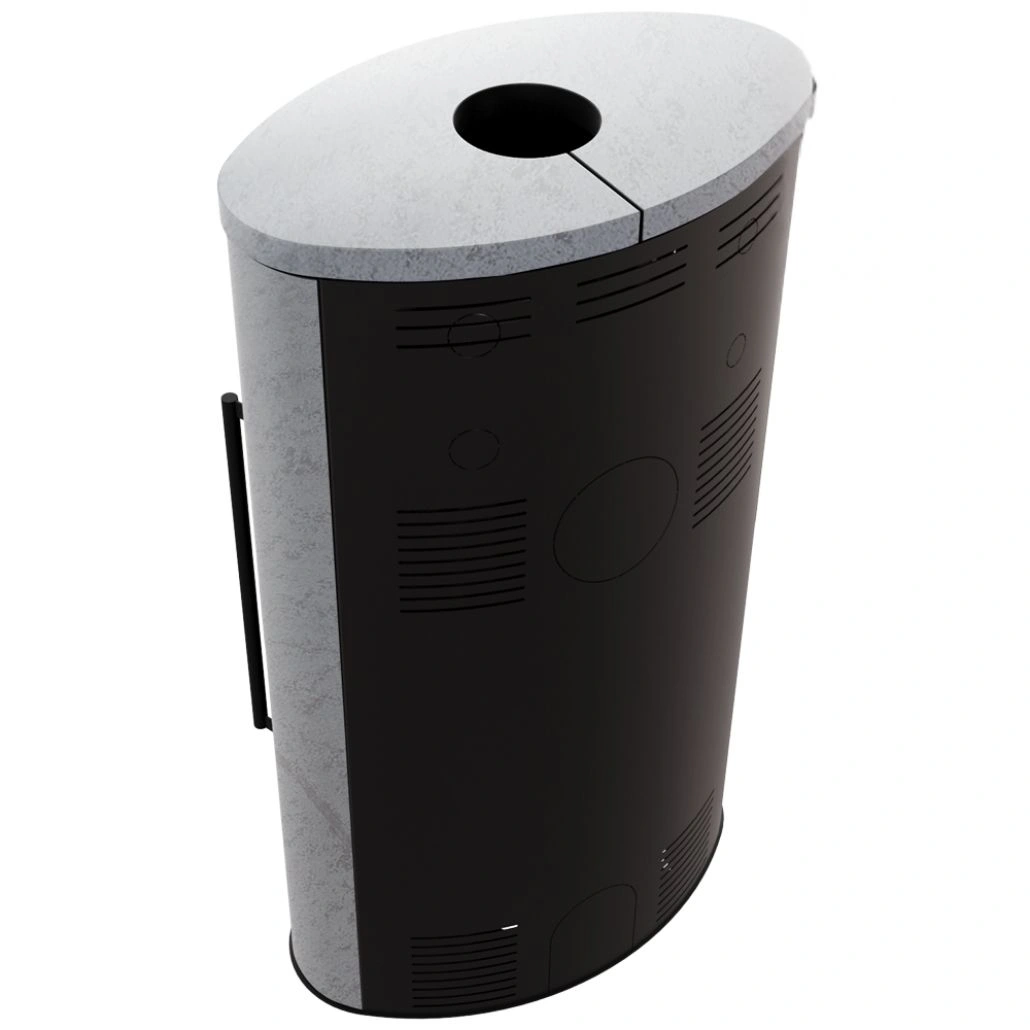 Soba Bjorn High 7kW ceramica Gray Satin cu capac ceramic (3).jpg