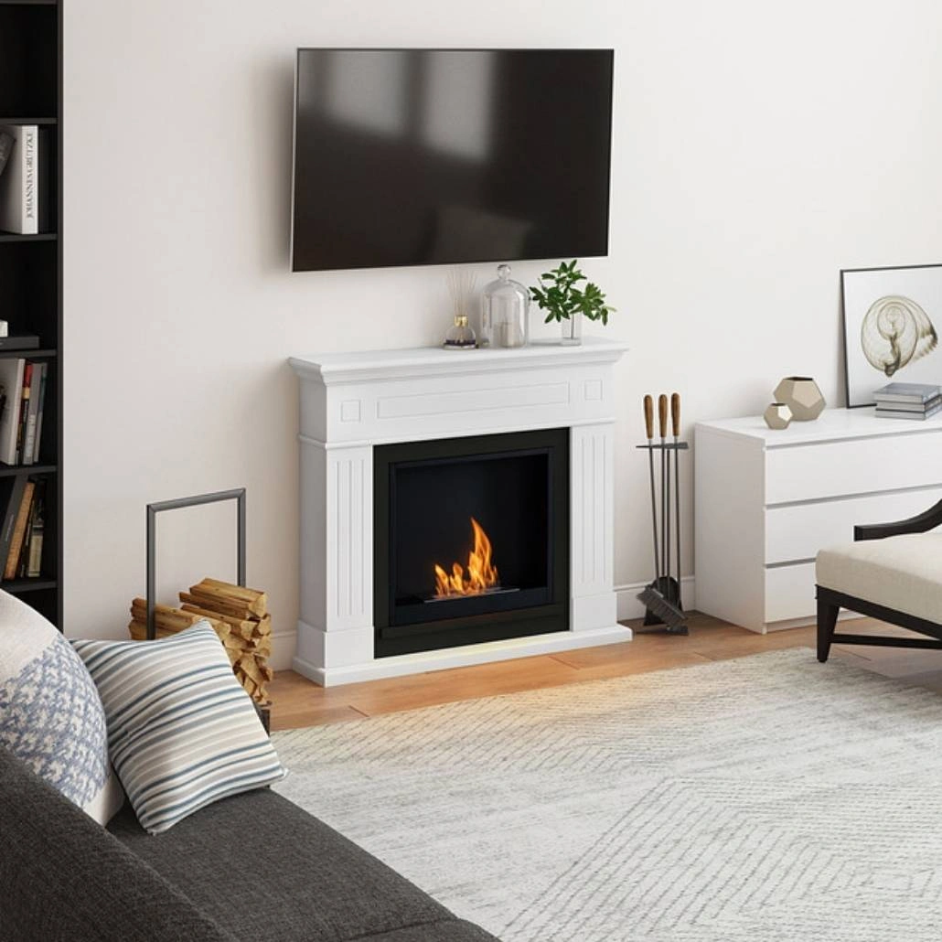 Larsen Pure White Semineu cu bioetanol FreeFlame .jpg