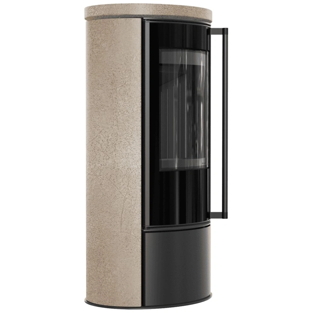 Soba Erik 5.5kW ceramica Gold Satin - samota neagra (2).jpg