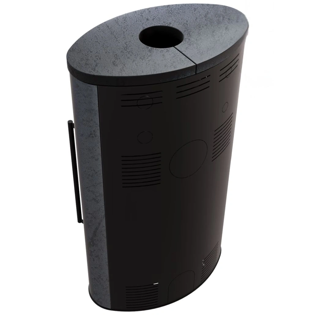 Soba Bjorn High 7kW ceramica Grafite Satin cu capac ceramic (2).jpg