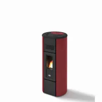 SOBA PE PELETI HEIDI 6KW - ROSU