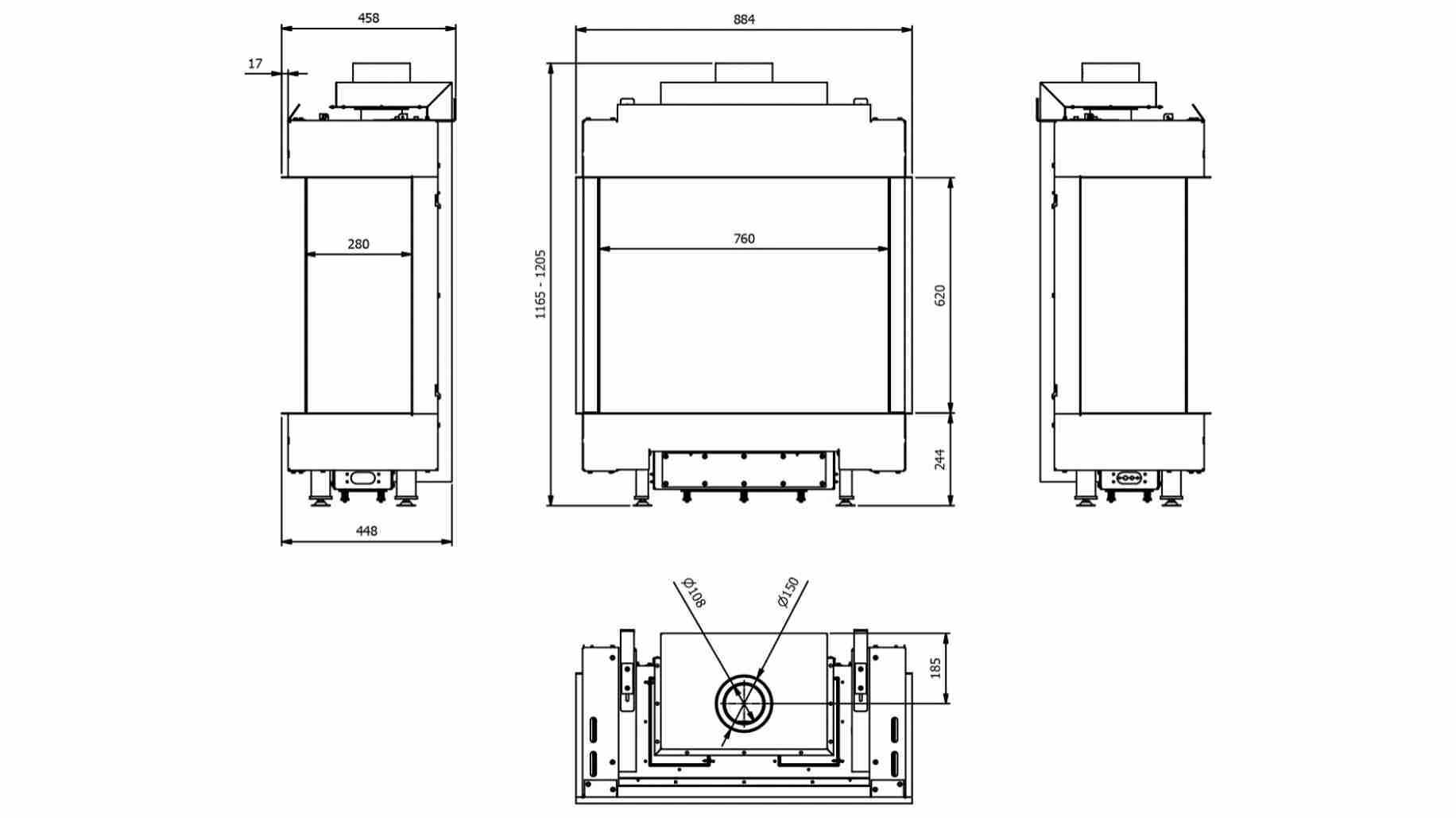 l7662-sticla-stanga-dreapta-gpl-butelie-g31-76cm-leolp7662g3137mbar