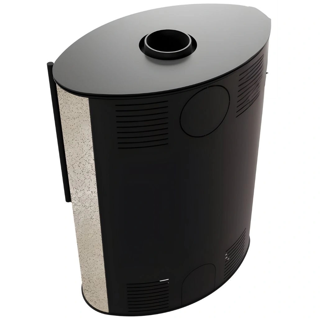 Soba Bjorn 7kW ceramica Gold Satin cu capac otel (3).jpg