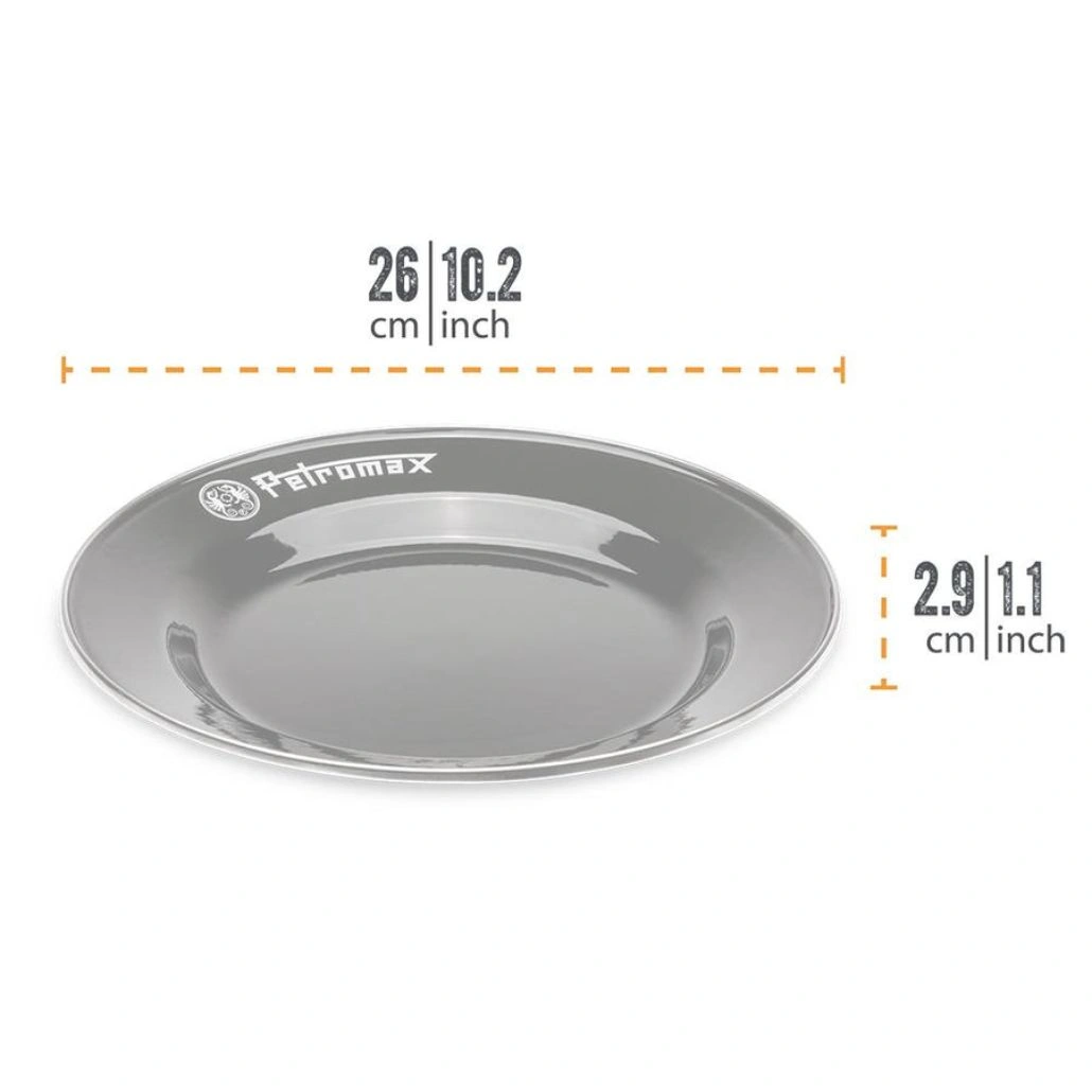 set-farfurii-emailate-negre-26-cm-petromax-px-plate-26-s