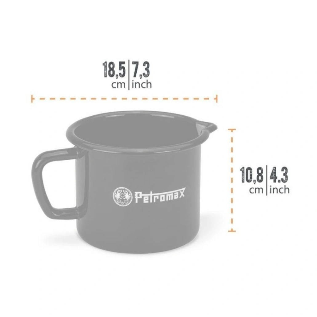 Cana emailata gradata 1 litru Petromax - Negru (3).jpg