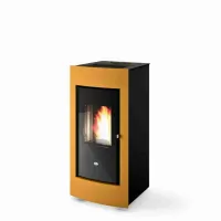 SOBA PELETI 11.5KW - EVELYN AMBRA - 2 Ventilatoare