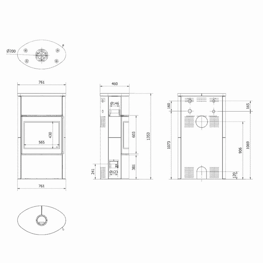 Soba Bjorn 7kW ceramica Gray Satin cu capac ceramic (3).jpg