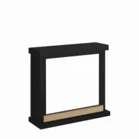 Rama semineu MDF Hagen Deep Black