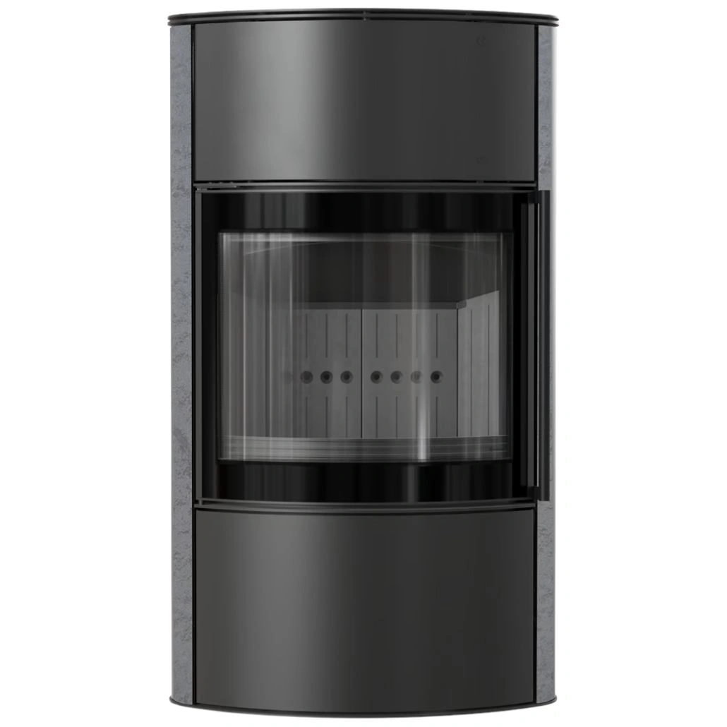 Soba Bjorn High 7kW ceramica Gray Satin cu capac otel - samota neagra.jpg