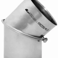  Cot inox reglabil fi 180 / 0-45 gr - 0,8mm