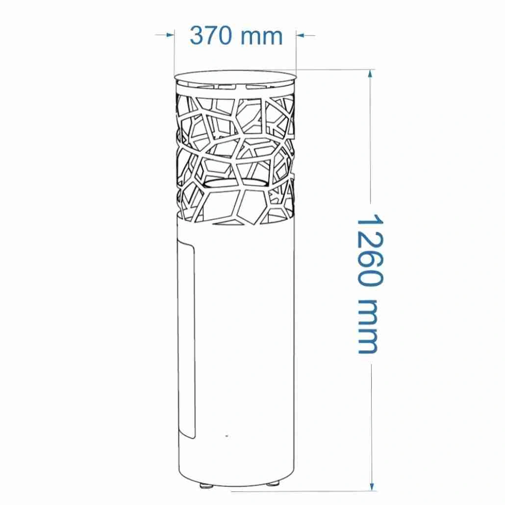 core-incalzitor-pe-peleti-negru-fh0501020