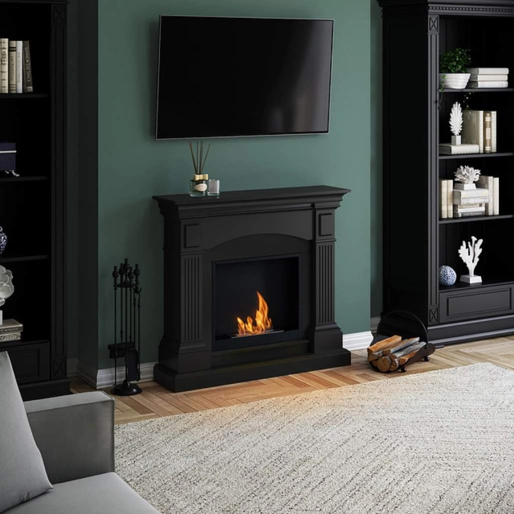 Magna Deep Black Semineu cu bioetanol FreeFlame.jpg