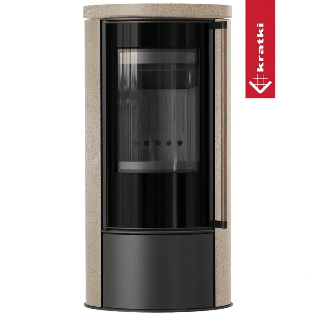 Soba Erik 5.5kW ceramica Gold Satin - maner lemn - samota neagra (1).jpg