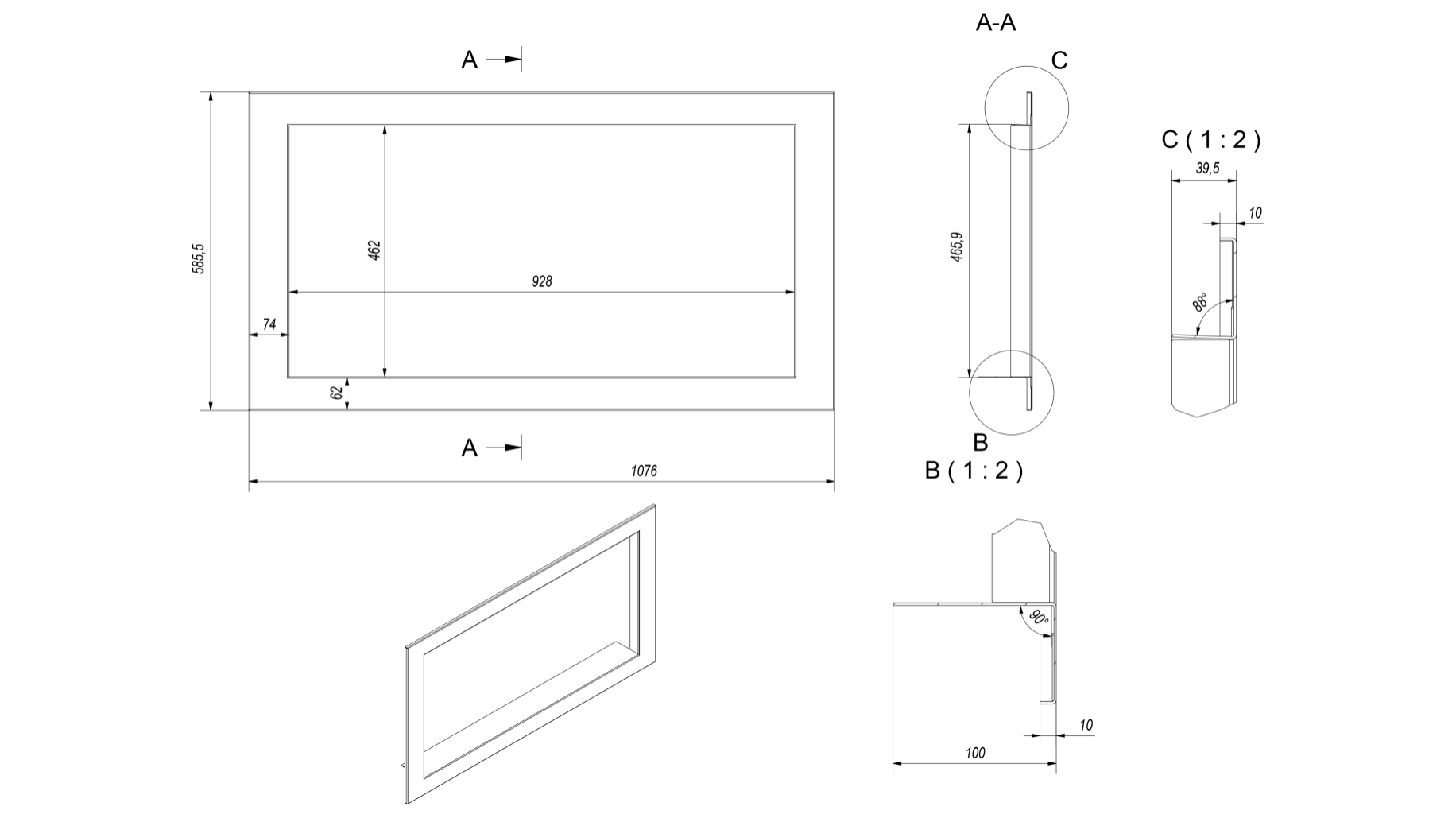 rama-de-acoperire-ml160-deschidere-verticala-blendamilag