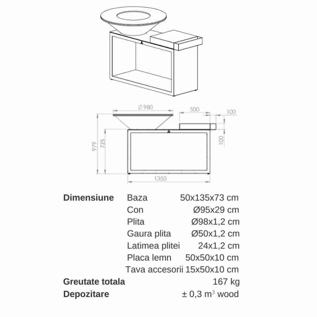 gratar-ofyr-negru-100-sd-cu-masa-de-lucru-oib-100-cd