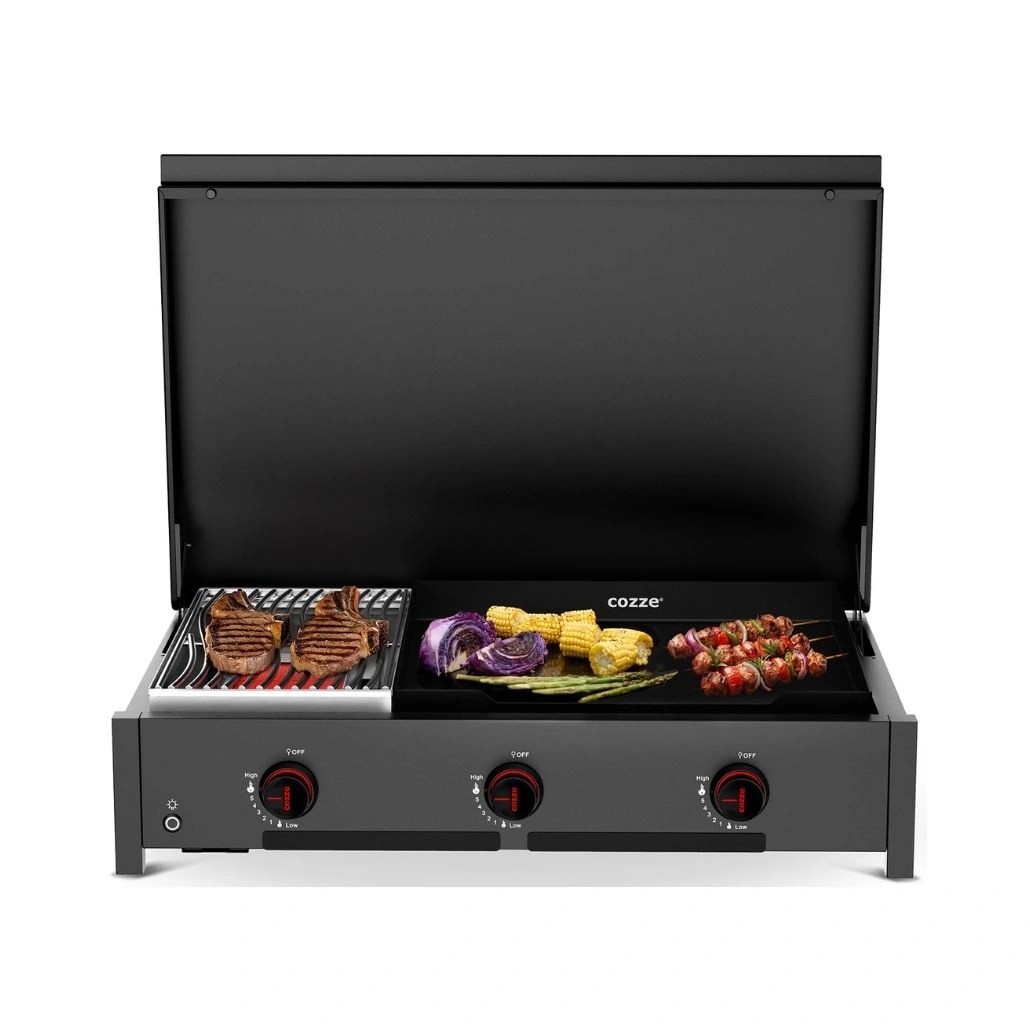 Bucatarie exterioara Cozze in forma L cu Combo 900, cuptor pizza si chiuveta - 290 x 200 cm  (7).jpg