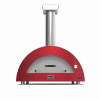 Cuptor pe lemne 5 Pizze Moderno – Rosu