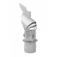 PALARIE ANTIVANT ROTATIVA INOX - Fi160