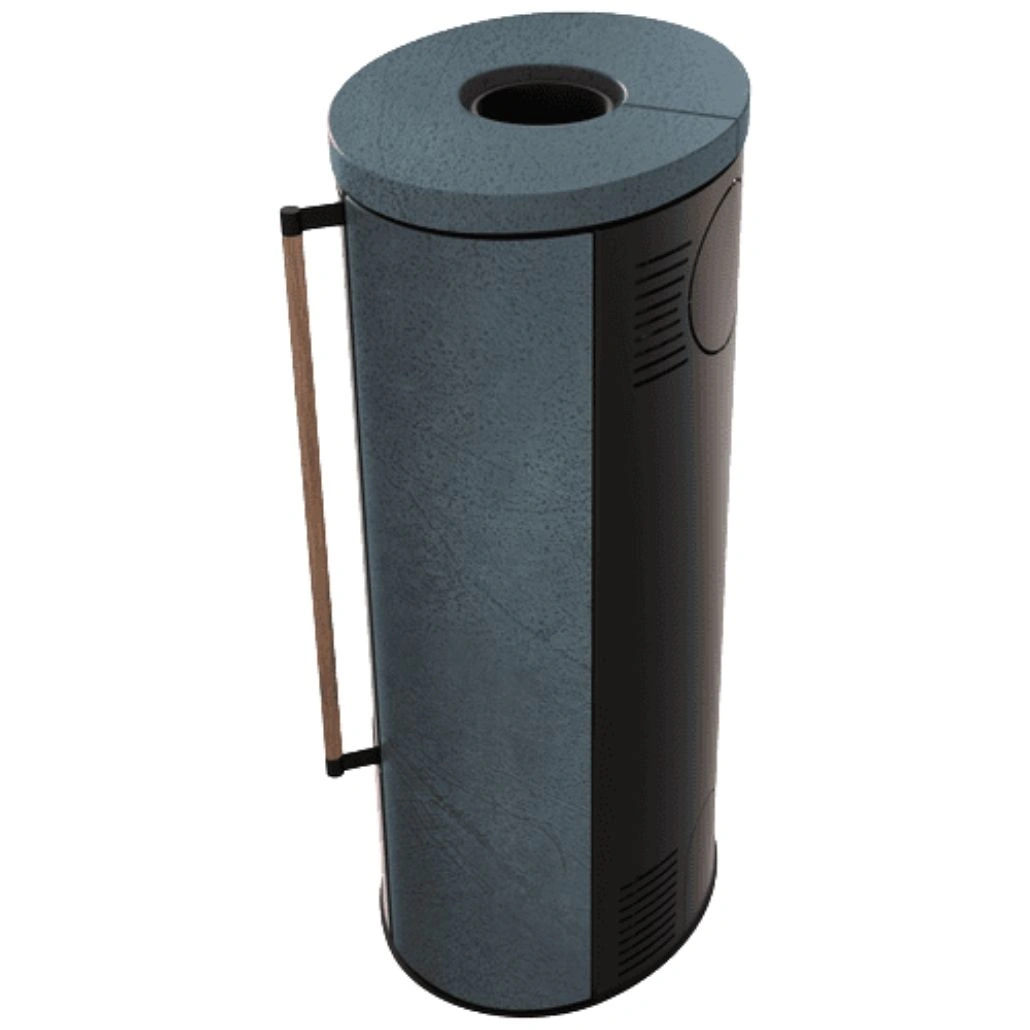 Soba Erik 5.5kW ceramica Serpentino - maner lemn - samota neagra (3).jpg