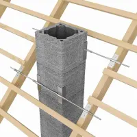 Suport Rigidizare Cos Fum M20-1M - Trecere Acoperis