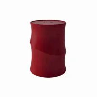 Rezervor plastic pentru peleti - 15kg - Rosu