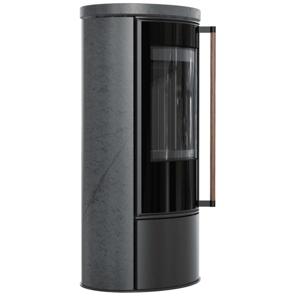 Soba Erik 5.5kW ceramica Grafite Satin - maner lemn - samota neagra (2).jpg