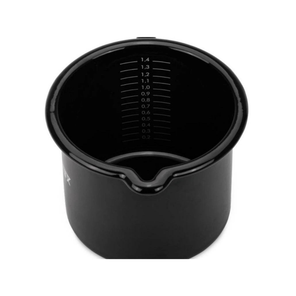 Cana emailata gradata 1.4 litri Petromax - Negru.jpg