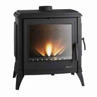 Soba fonta Sedan L 12-18kW + Usa laterala incarcare lemn