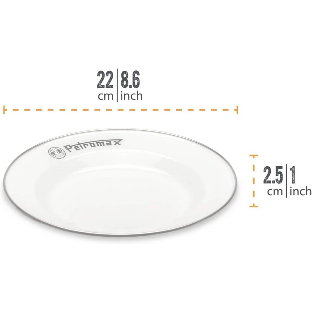 set-farfurii-emailate-albe-22-cm-petromax-px-plate-w