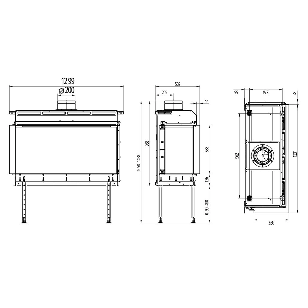 Focar pe gaz ECKA G 115.jpg