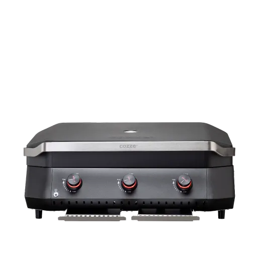 Cozze G-800 Plancha gaz, 3 arzatoare + REGULATOR